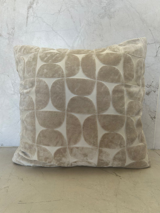 Patterned Beige Scatter Cushion