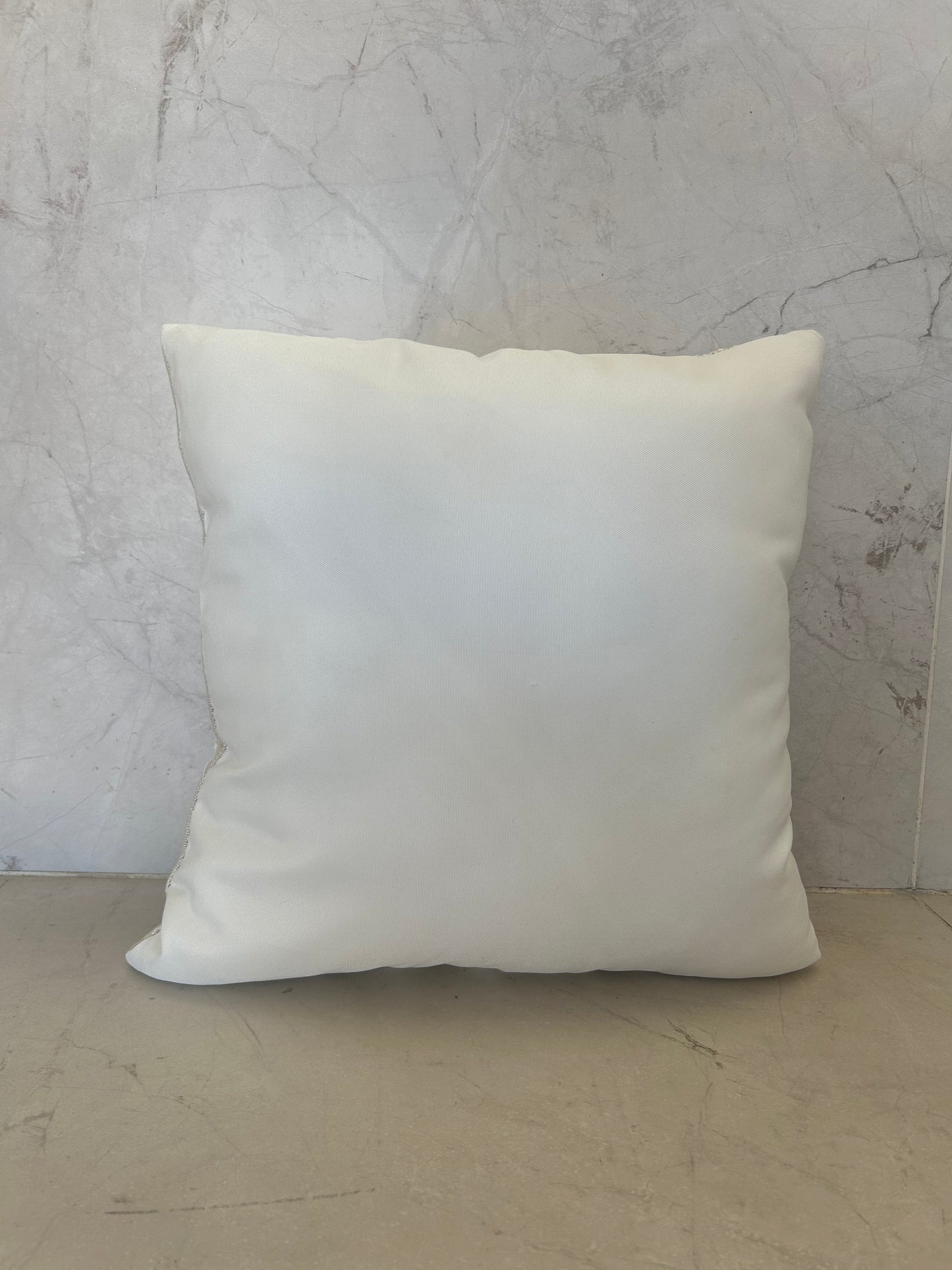Cream/Beige Stripe Pattern Scatter Cushion
