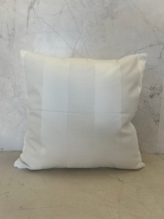 Cream Wide Stripe Scatter Cushion