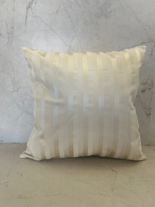 Cream Striped Scatter Cushion