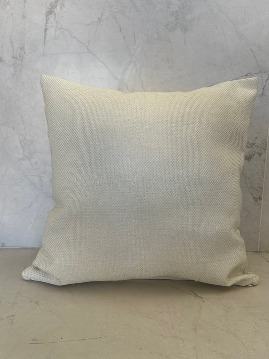 Cream with Slight Gold Glitter Scatter Cushion