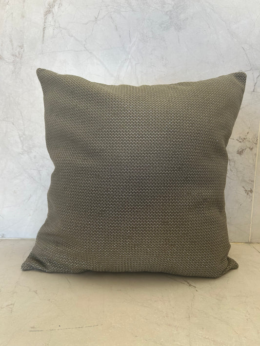 Brown with Slight Silver Scatter Cushion