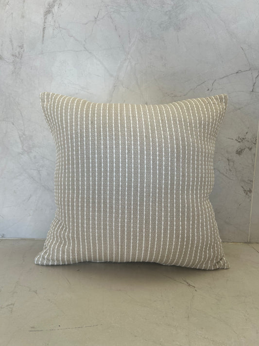 Beige Stripe Scatter Cushion
